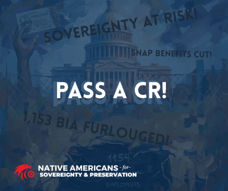 A Breakdown in Washington Must Not Become a Breakdown in Indian Country